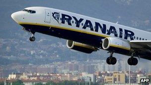 Ryanair plane