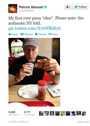 Patrick Stewart tweet