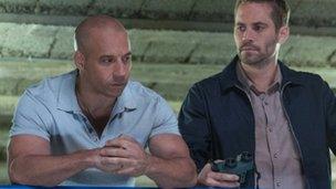 Vin Diesel and Paul Walker