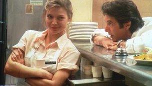 Michelle Pfeiffer and Al Pacino in Frankie and Johnny