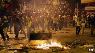 Demonstrations in Ankara