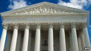 The US Supreme Court is seen on 1 October 2010