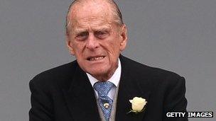 Duke of Edinburgh, pictured on 1 June at the Epsom Derby