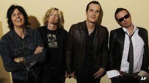 Stone Temple Pilots, pictured in 2010