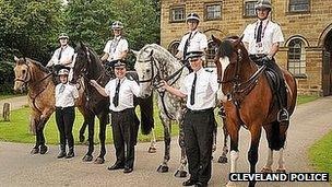 Cleveland Police mounted section