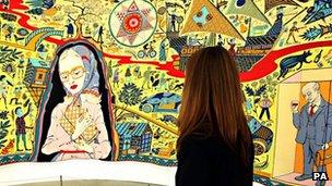 Grayson Perry's Walthamstow Tapestry at the William Morris Gallery