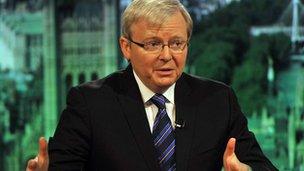 File photo: Kevin Rudd