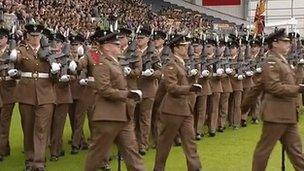 Mercian Regiment in Worcester