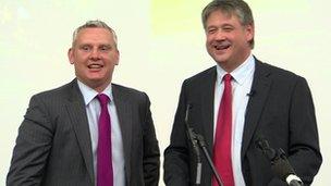 John McCallister and Basil McCrea have launched a new party