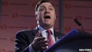 Shadow Chancellor Ed Balls