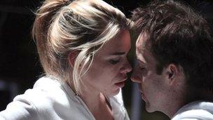 BILLIE PIPER as Connie and JONJO O'NEILL as Tristan