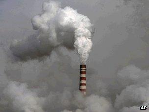 Coal fired station in China