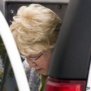 Melissa Shepard arrives at court for sentencing, June 11