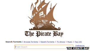 The Pirate Bay logo