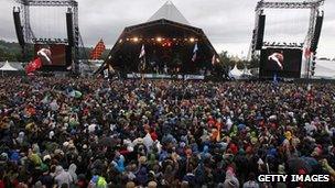 Glastonbury Festival in 2011