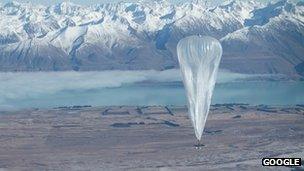 Project Loon balloon