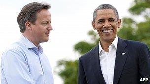 David Cameron and Barack Obama