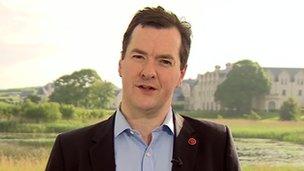 Chancellor George Osborne