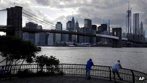 Manhattan skyline