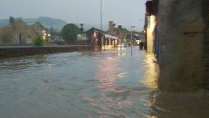 Flooding in the Calder Valley