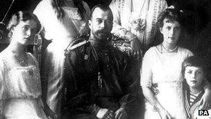 Tsar Nicholas II and family