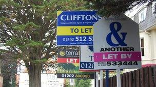 Lettings boards