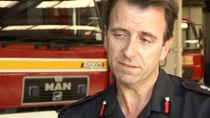 Chief Fire Officer Mark James