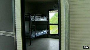 Asylum seekers' room