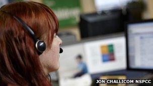 NSPCC helpline