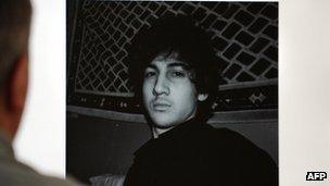 Dzhokhar Tsarnaev (image from social media site VKontakte)