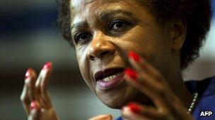 Mamphela Ramphele in Johannesburg. 6 June 2013