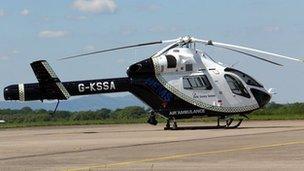 New helicopter for Kent, Surrey & Sussex Air Ambulance