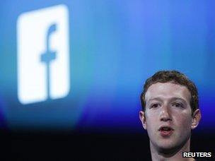 Facebook boss Mark Zuckerberg