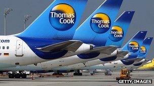 Thomas Cook planes