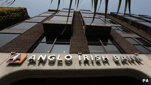 Anglo Irish headquarters in Dublin