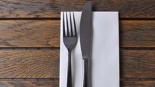 Fork and knife