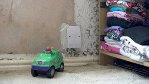 Mould in a child's bedroom. Photo: Shelter England