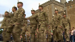 Armed Forces Parade, Cardiff