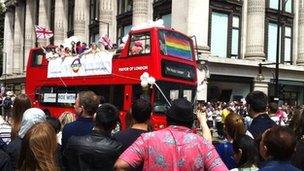 London Pride parade