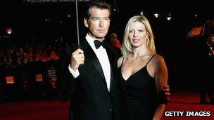 Pierce Brosnan and his daughter Charlotte