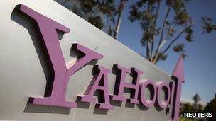 Yahoo sign