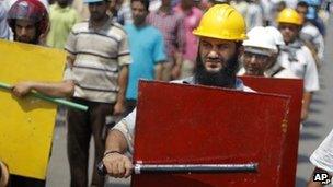 Supporter of President Mohammed Morsi in Cairo (2 July 2013)