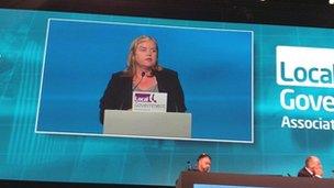 Louise Casey at the LGA conference