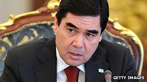 Turkmen President Berdymukhamedov