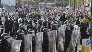 riot police