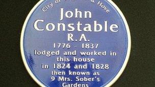 Constable plaque