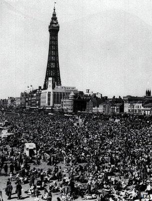 Blackpool, circa 1948 (Image: PA)