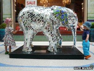 Mirrored Go Elephant by Kate Munro