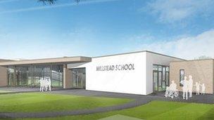 Plans for the new Millstead Primary Special School