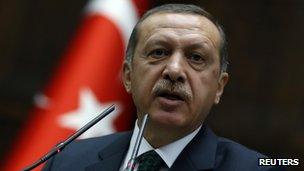 Prime Minister Recep Tayyip Erdogan